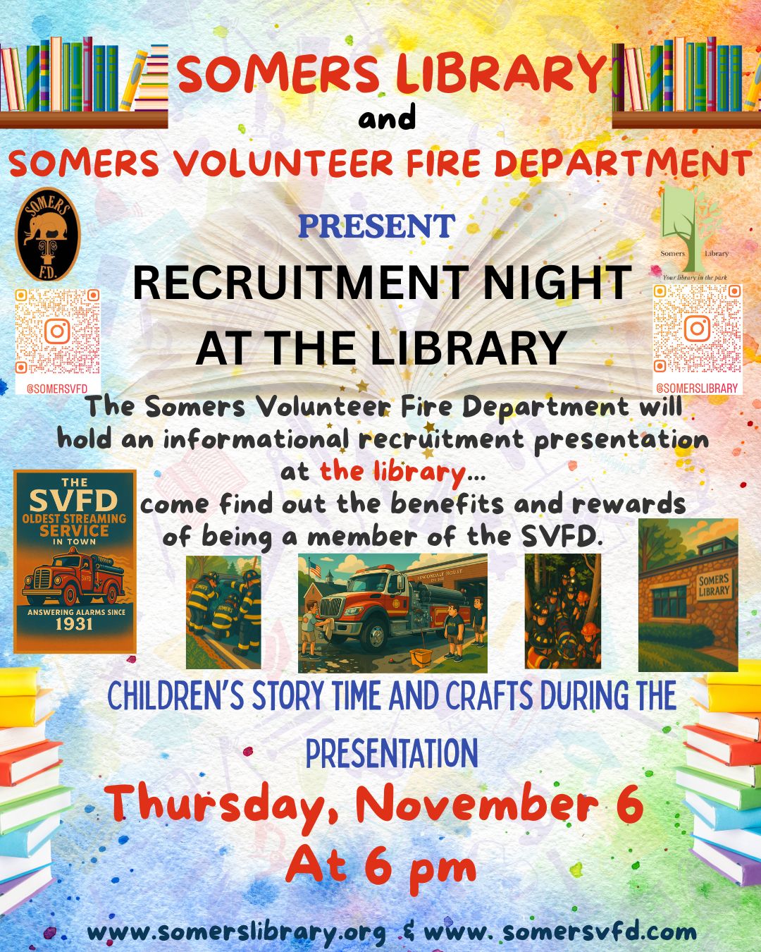 Somers Library and SVFD (2)