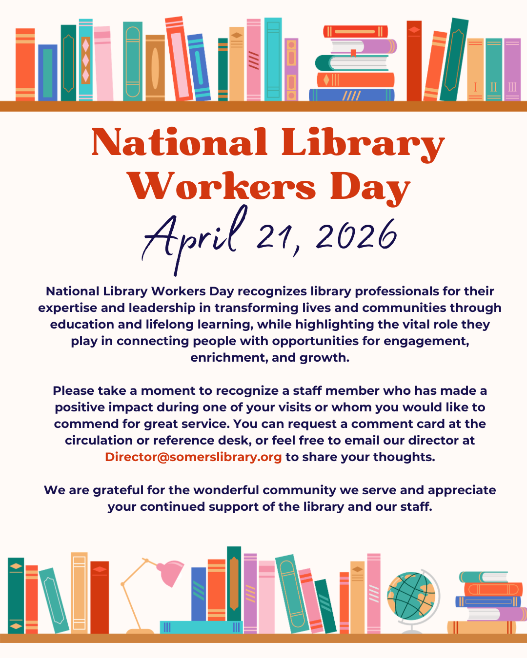 National Library workers day extras