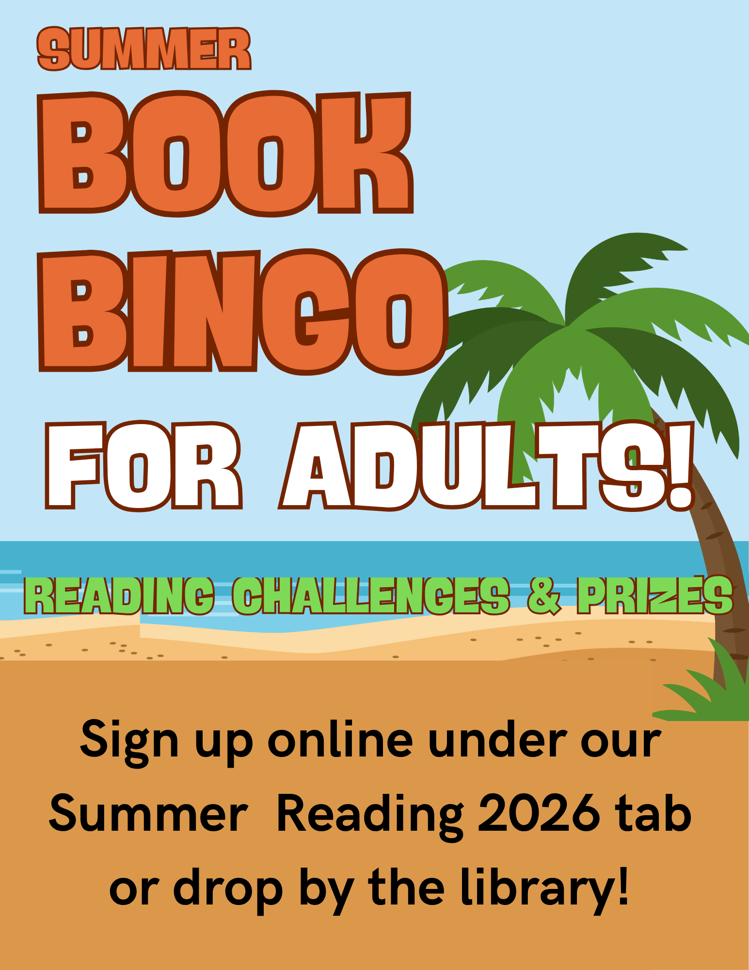 Copy of ADULT Summer Read 2026 Display Fliers Signs